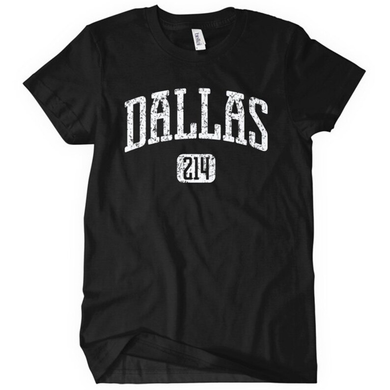 Women's Dallas 214 Tee DFW T-shirt S M L XL 2x | Etsy