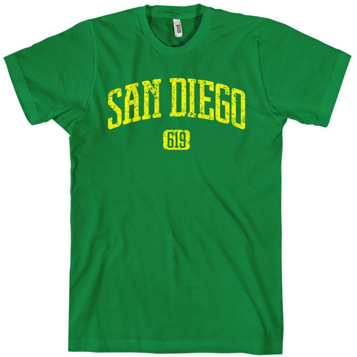San Diego 619 T-shirt Men and Unisex XS S M L XL 2x 3x 4x | Etsy