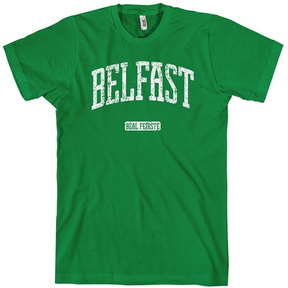 Belfast Tee Men and Unisex Northern Ireland T-shirt XS S | Etsy Australia