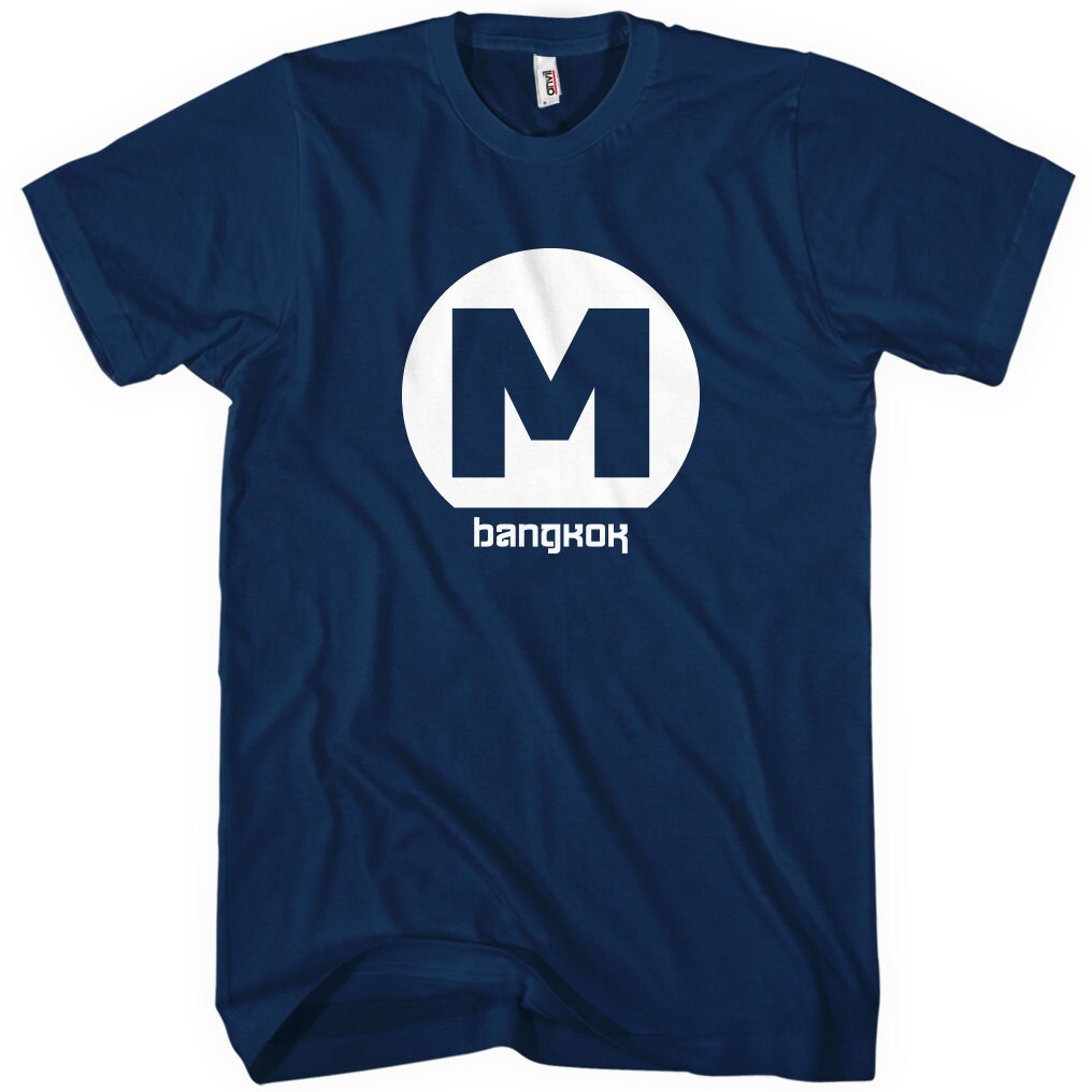 Bangkok Metro Tshirt Men and Unisex XS S M L XL 2x 3x 4x Etsy