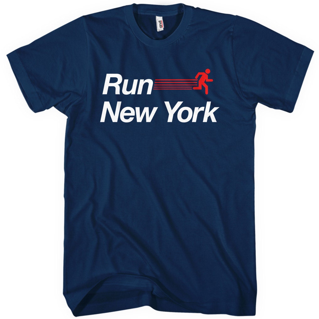 Run New York V2 Tshirt Men and Unisex XS S M L XL 2x 3x Etsy