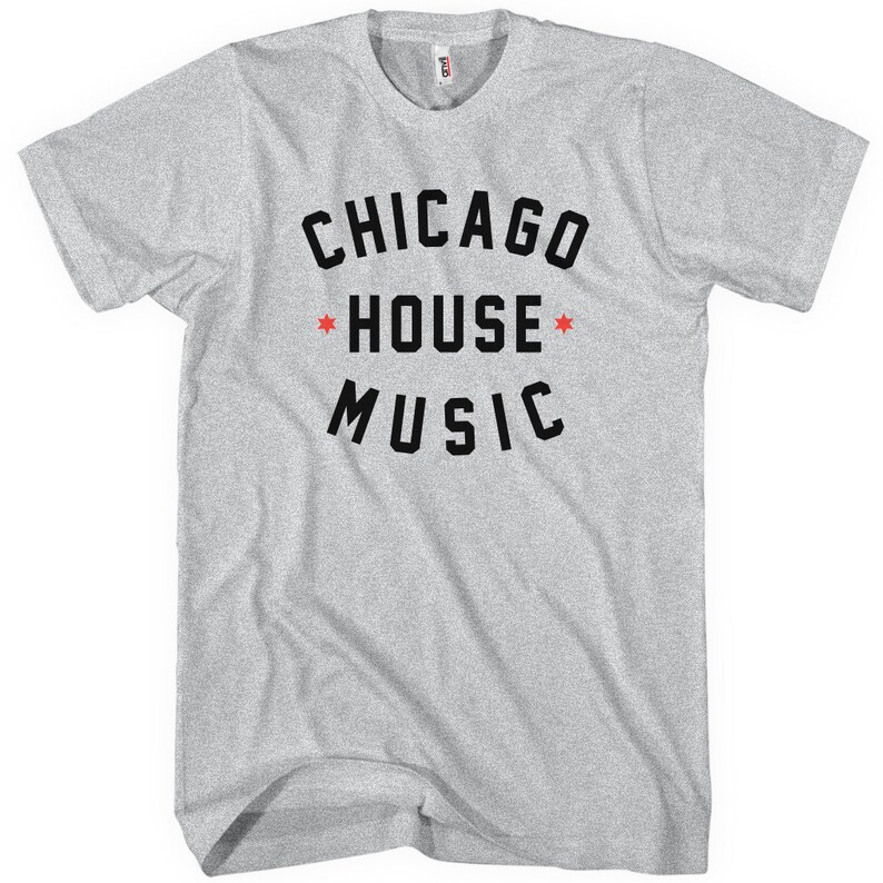 Chicago House Music Tshirt Men and Unisex XS S M L XL 2x Etsy