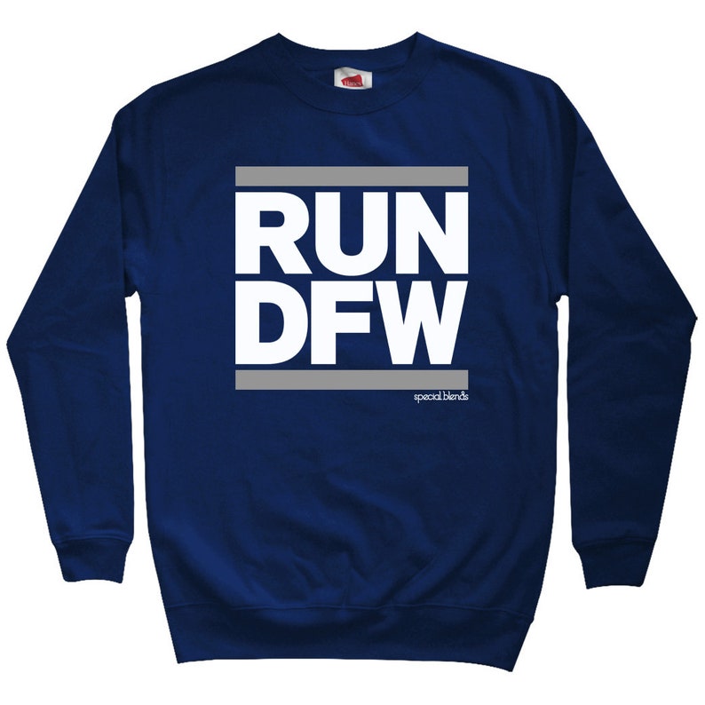 Running Sweatshirt Runner Sweatshirt Run Sweatshirt Men S M L XL 2x Crewneck Run DFW Sweatshirt Dallas Fort Worth Sweatshirt