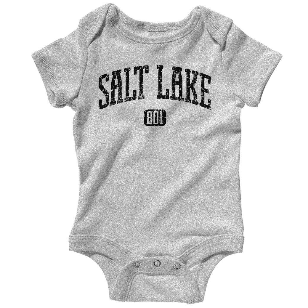 Baby Salt Lake City 801 Romper Infant One Piece Nb 6m 12m Etsy
