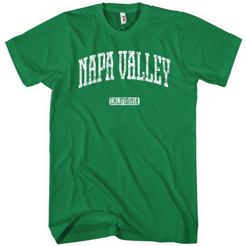 Napa Valley California Tshirt Men and Unisex XS S M L XL Etsy