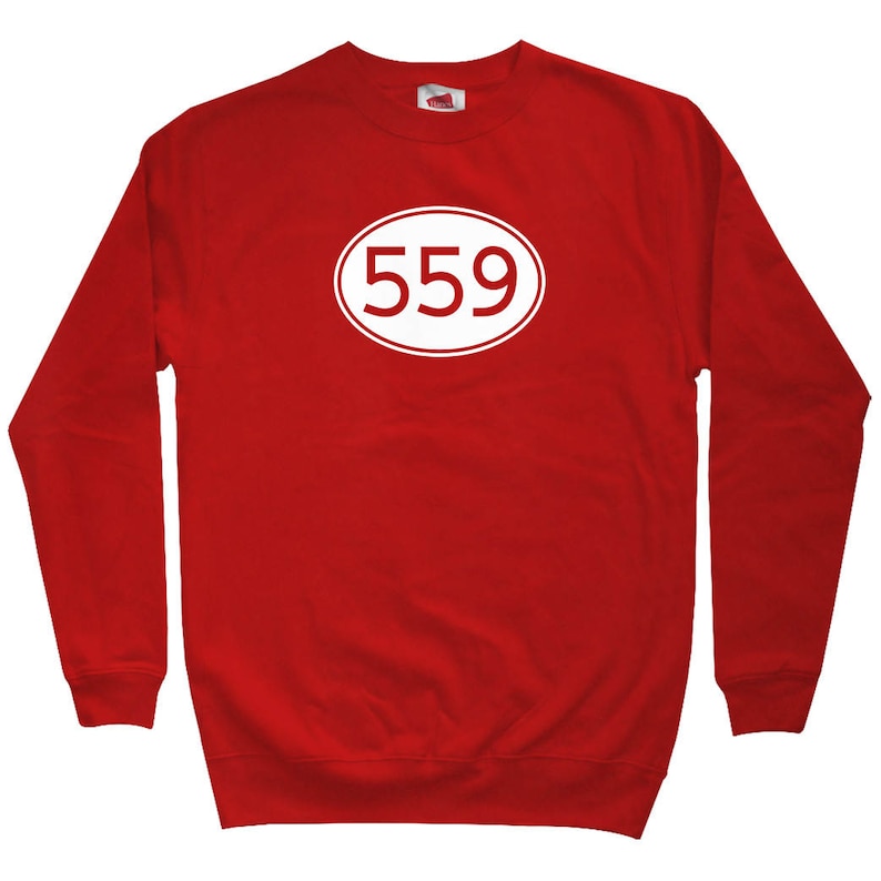 Visalia Sweatshirt Crewneck Area Code 559 Sweatshirt Men S M L XL 2x Madera Sweatshirt Gift Fresno Sweatshirt Clovis Sweatshirt