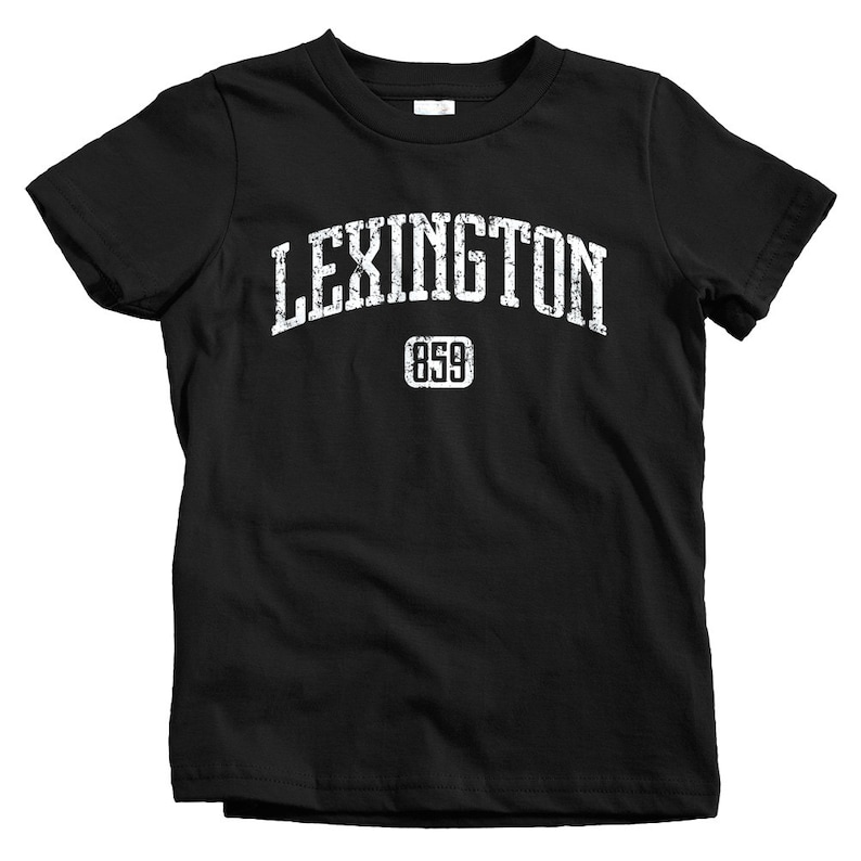 Kids Lexington 859 T-shirt 4 Colors Toddler Lexington Kentucky Tee Baby and Youth Sizes