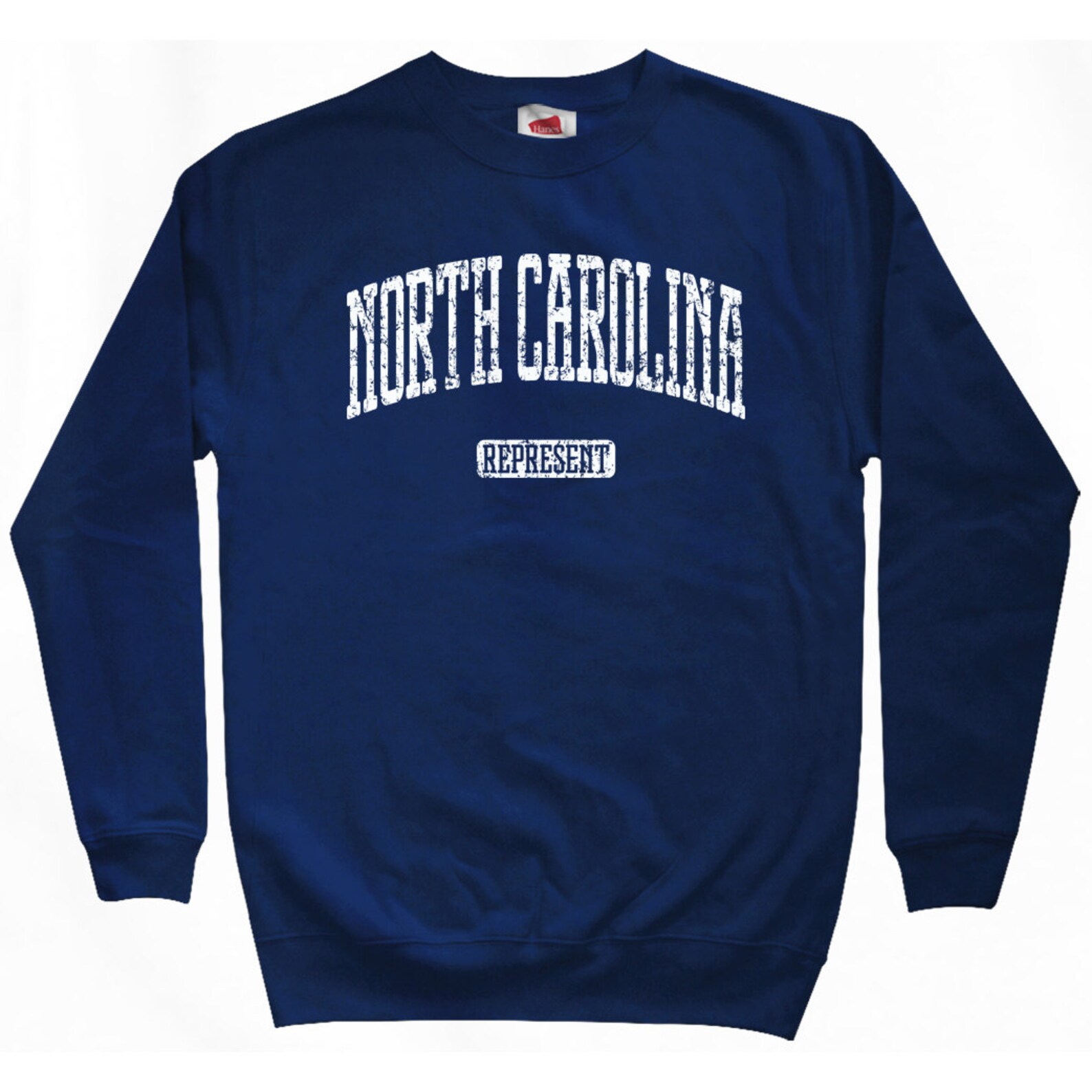 North Carolina Represent Sweatshirt Men S M L XL 2x North Etsy UK