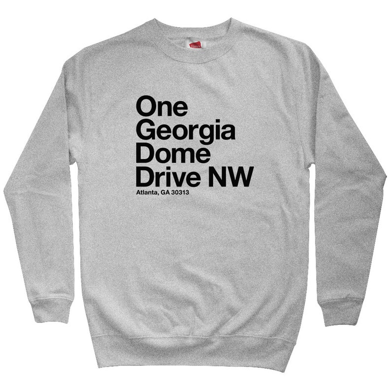 ATL Men S M L XL 2x Sports Atlanta Shirt Georgia Fan Atlanta Football Stadium Sweatshirt Gift Crewneck