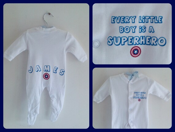 superhero sleepsuit