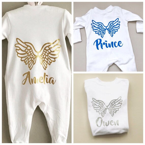 printed baby grow