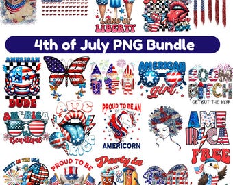 4th of July Png bundle, Independence Day, 250th Anniversary, EST 1776, Trendy png, American Patriotic png, USA Coquette Flag png