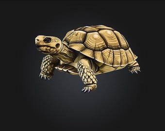 Desert Tortoise STL/RPG for 3D Printing (Digital Download)