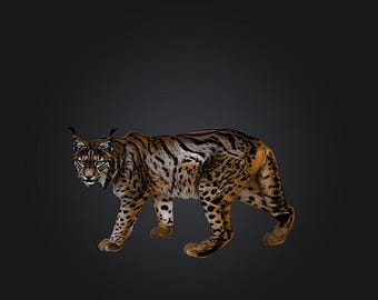 Bob Cat STL/RPG for 3D Printing (Digital Download)