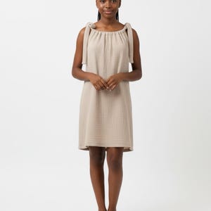 GIRLS - Airy pinafore dress made of cotton muslin - simply pretty - various sizes and colors