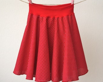Beautiful circle skirt for girls of any age