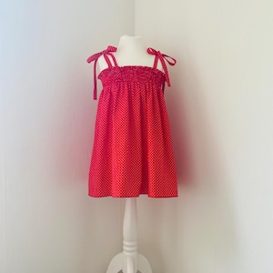 GIRLS - Summer dress/smocked cotton dress - simply pretty - various sizes