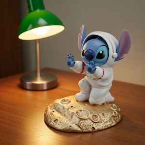 Astronaut Stitch Handyhalter STL – Lilo and Stitch Space Dock 3D Druckdatei