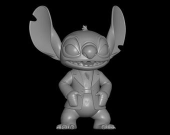 Stitch Boss STL File – Suit Stitch 3D Print Model