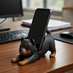 Hondentelefoonstandaard 3D STL-bestand