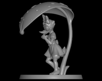 Daisy Duck STL File – Disney Daisy Duck 3D Print Model