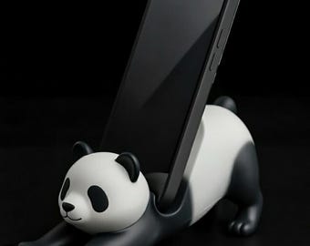 3D Printable Panda Phone Holder STL File