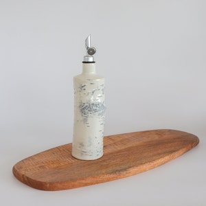 Oil Dispenser with Birch Texture