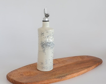 Oil Dispenser with Birch Texture