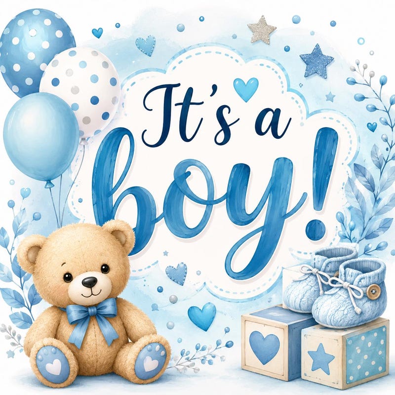 Boy or Girl Png Bear - Etsy