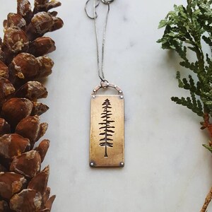 Sitka Spruce Tree pendant