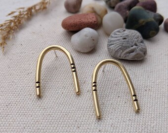 Arc Studs - Relic Collection Earrings