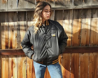 caterpillar bomber jacket