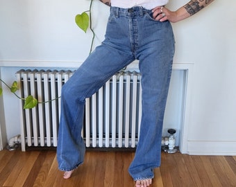 Vintage size 34 Levis orange tab perfect blue soft worn jeans / vintage levis 501s XX selvedge redline worn soft 60s 70s jeans big E