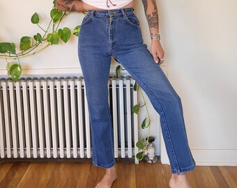 Vintage size 24 Lee tight stretch high waist skinny jeans / size 24 Lee jeans / tight Lee stretch riders size 24 / Lee skinny stretch jean