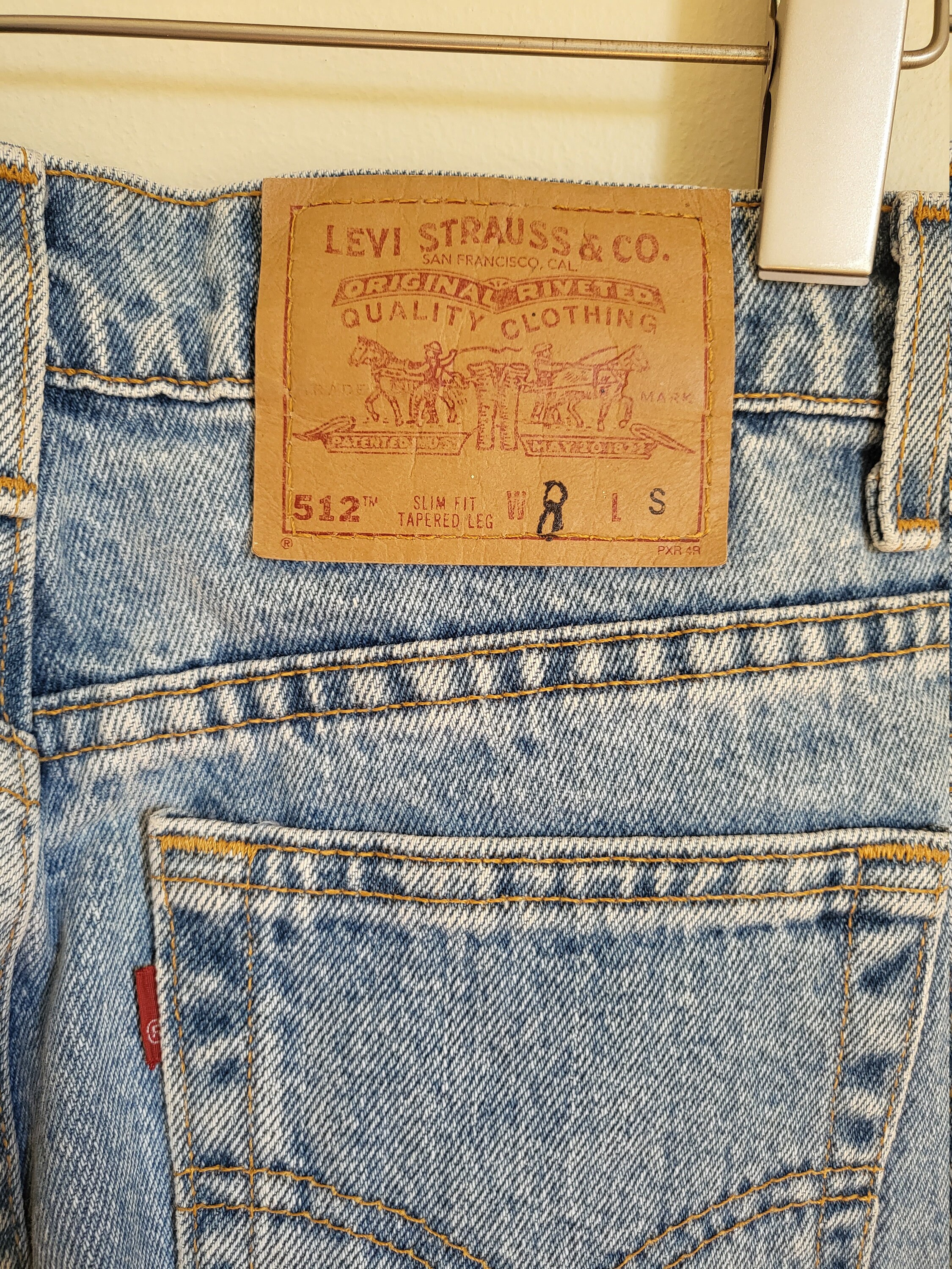 Vintage Size 27 Levis 512 Jeans 