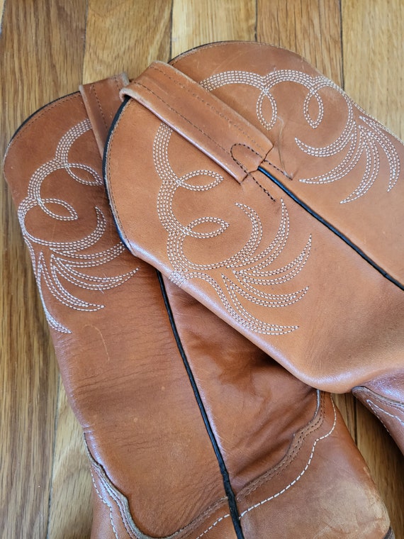 Vintage size 5 Frye boots / worn faded Frye boots… - image 6