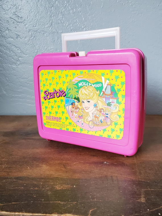 Vintage Barbie lunch box / rare barbie lunch box t