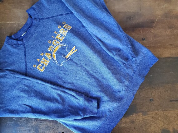 Vintage Chargers raglan sweatshirt / 70s Chargers