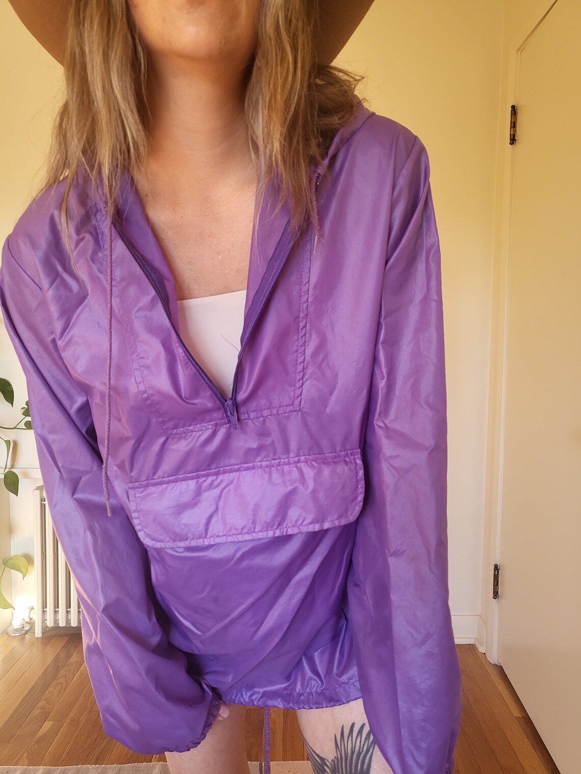 Vintage Gap Purple Rain Coat / Purple Gap 90s Rain Jacket / Etsy