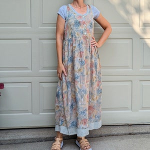 flowy jumper dress Flowy Silk Jumpsuit, Boho Outfit, Fall Jumper, Hippie Outfit, Free Spirit  Clothing, Silk Overalls, Bohemian Style Maternity Friendly Outfit