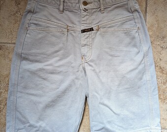 vintage GIRBAUD JEAN SHORTS jorts S (A8)