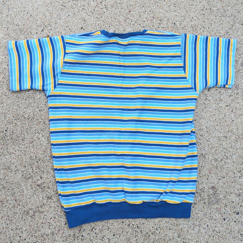 vintage MUNSINGWEAR STRIPED TEE kids L adult xxs xs image 8