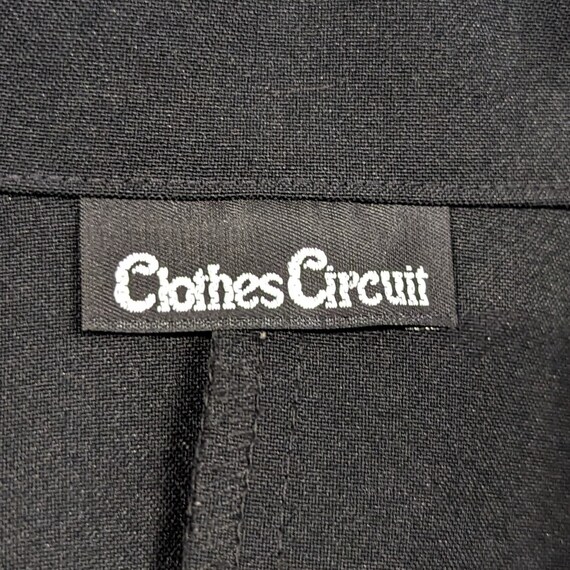 DOUBLE BREASTED JACKET 1990's clothes circuit M (… - image 9