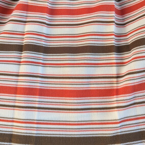 STRIPED KNIT SKIRT act 3 dropped waist 1970's - image 6