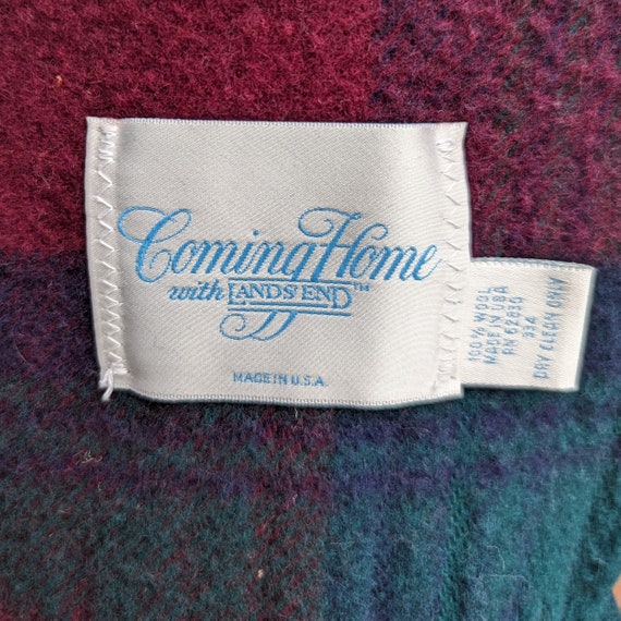 Lands end throw blanket sale