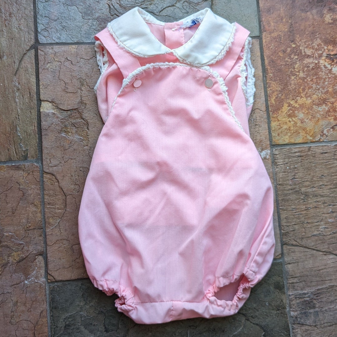 VINTAGE BABY BUBBLE Overalls 1950's 1960's 0 3 M N8 Etsy