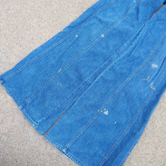 HIGH WAIST wide leg wrangler JEANS xxs 22" waist … - image 7
