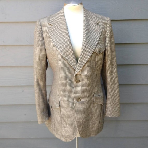 PIERRE CARDIN blazer JACKET wool (B4) - image 1