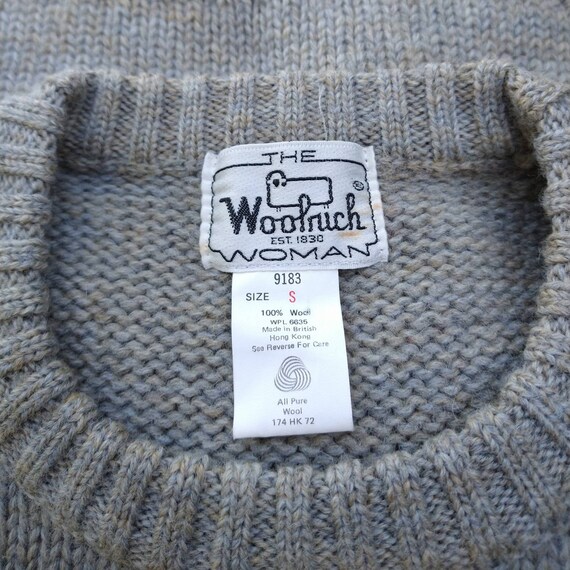 1980's WOOLRICH PULLOVER SWEATER 80's S (B4) - image 10