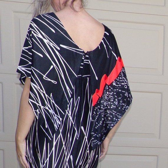 1970's KAMEHAMEHA MAXI DRESS 70's S (B9) - image 8